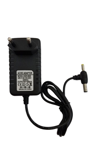 آداپتور 9 ولت 500 میلی آمپر